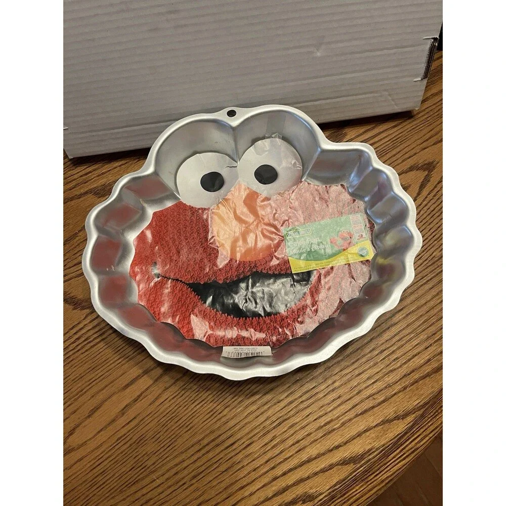 Wilton Sesame Street Workshop ELMO 2105-3461 Baking Cake Pan Mold Vintage 2002